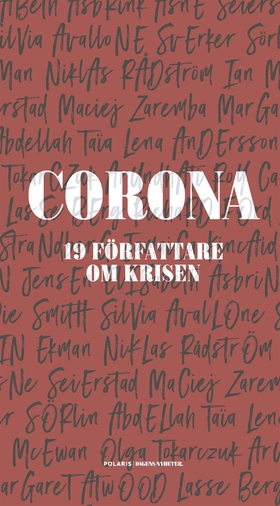 Corona : 19 författare om krisen (e-bok) av 
