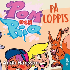Pom och Rio - På loppis (ljudbok) av Anna Hanss