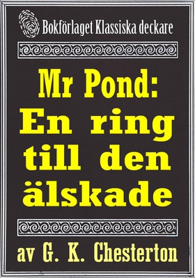 Mr Pond: En ring till den älskade. Återutgivnin