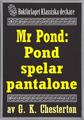 Mr Pond: Pond spelar pantalone. Återutgivning a