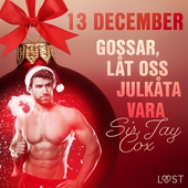 13 december: Gossar, låt oss julkåta vara - en erotisk julkalender