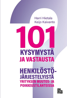 101 kysymystä ja vastausta henkilöstöjärjestely