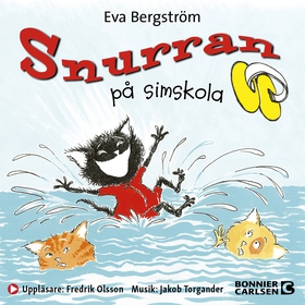 Snurran på simskola (ljudbok) av Eva Bergström