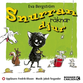 Snurran räknar djur (ljudbok) av Eva Bergström