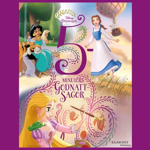 5 minuters godnattsagor Disney prinsessor (ljud