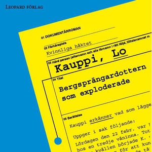 Bergsprängardottern som exploderade (ljudbok) a