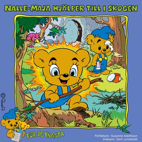 Nalle-Maja hjälper till i skogen (ljudbok) av S