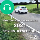Körkortsboken på engelska 2021: Driving licence book