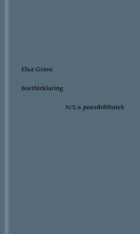 Bortförklaring (e-bok) av Elsa Grave