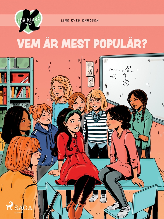 K för Klara 20 - Vem är mest populär? (e-bok) av Line Kyed Knudsen