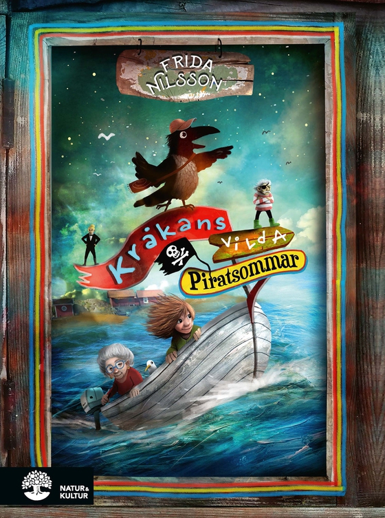Kråkans vilda piratsommar (e-bok) av Frida Nilsson