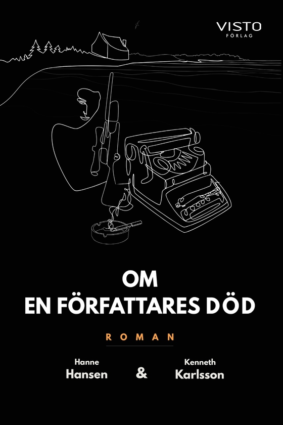 Om en författares död (e-bok) av Hanne Hansen