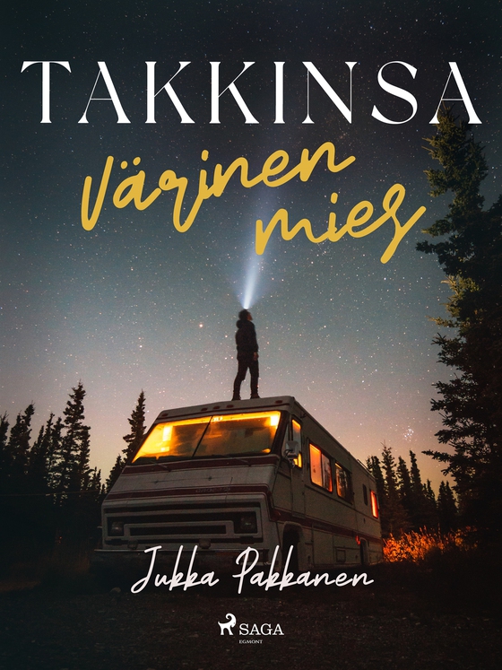 Takkinsa värinen mies
