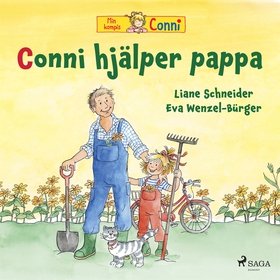 Conni hjälper pappa (ljudbok) av Liane Schneide