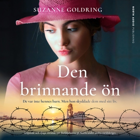 Den brinnande ön (ljudbok) av Suzanne Goldring