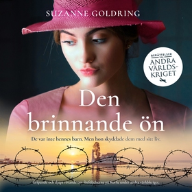 Den brinnande ön (ljudbok) av Suzanne Goldring