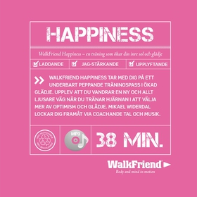 WalkFriend Happiness (ljudbok) av Mikael Widerd