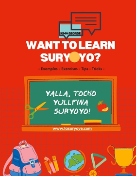 Want to learn Suryoyo?: - as it´s spoken by exa