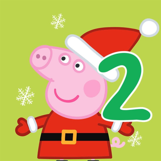 Greta Gris adventskalender Bok 2