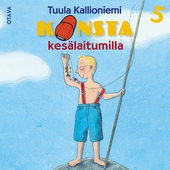 Konsta kesälaitumilla