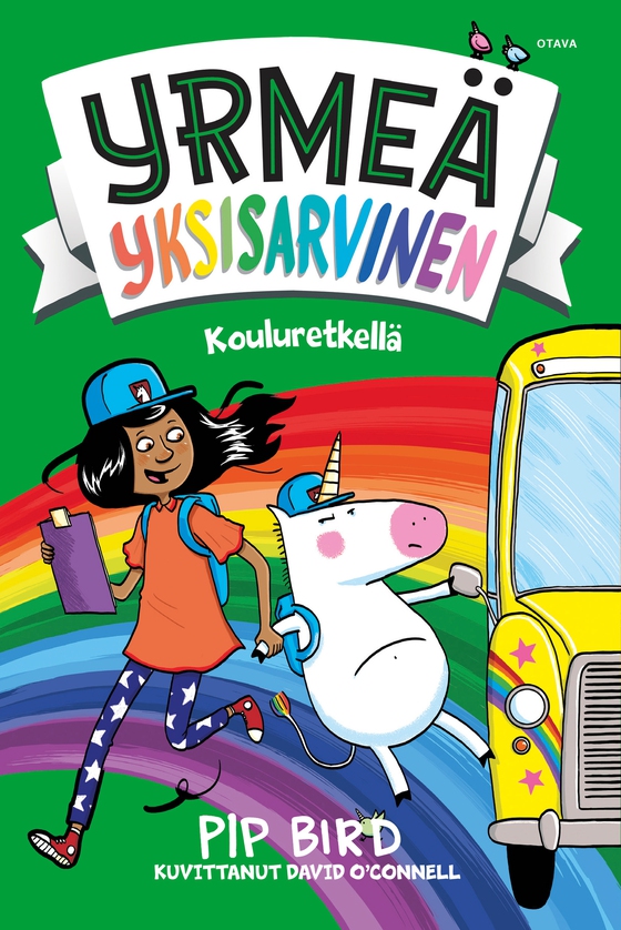 Yrmeä yksisarvinen kouluretkellä