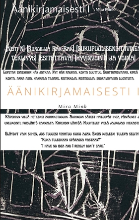 Äänikirjamaisesti I (e-bok) av Mira Mink