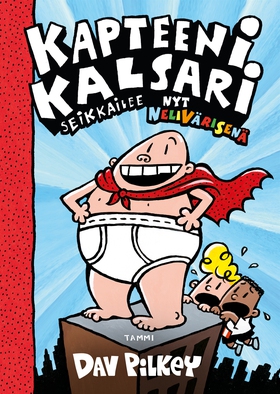 Kapteeni Kalsari seikkailee (nelivärinen) (e-bo