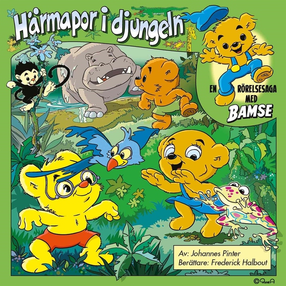Bamse - Härmapor i djungeln (ljudbok) av Johannes Pinter