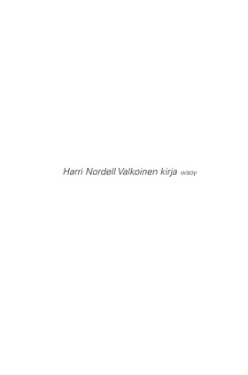 Valkoinen kirja (e-bok) av Harri Nordell