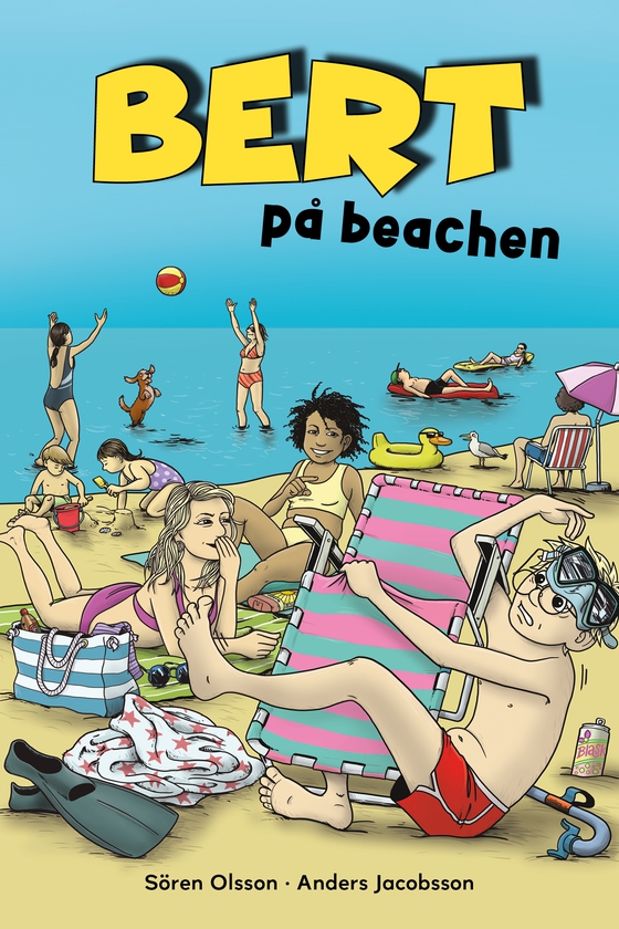 Bert på beachen