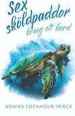 Sex sköldpaddor kring ett bord