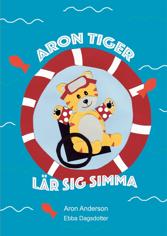 Aron Tiger lär sig simma