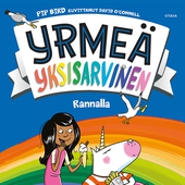 Yrmeä yksisarvinen rannalla