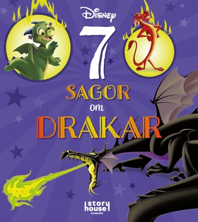 7 sagor om drakar (e-bok) av Disney