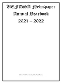 UEF DSA Newspaper Annual yearbook 2021-2022