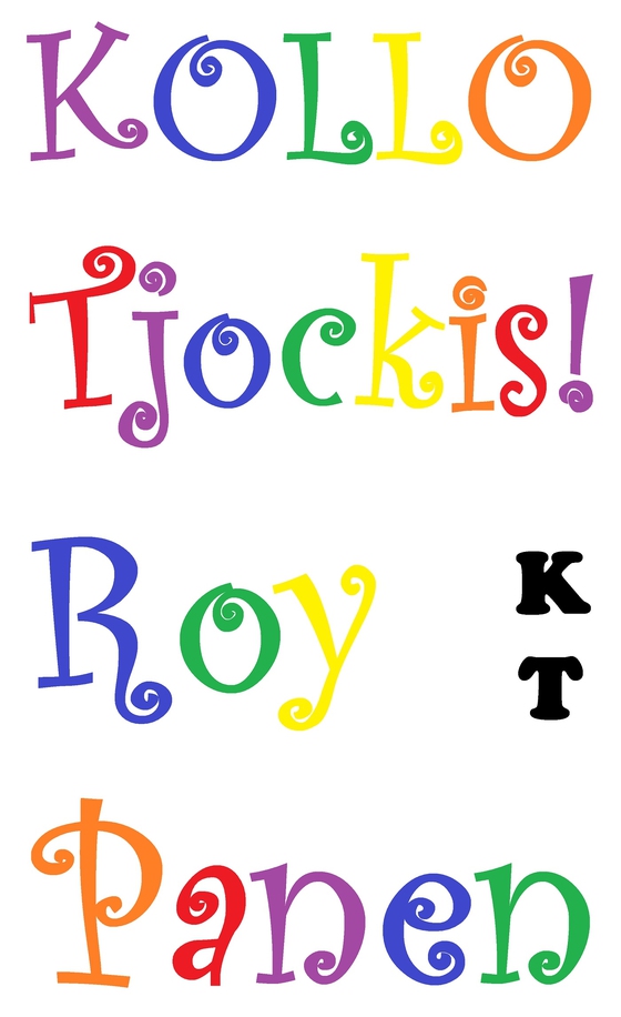 KOLLO Tjockis! (kort text) (avskalad)