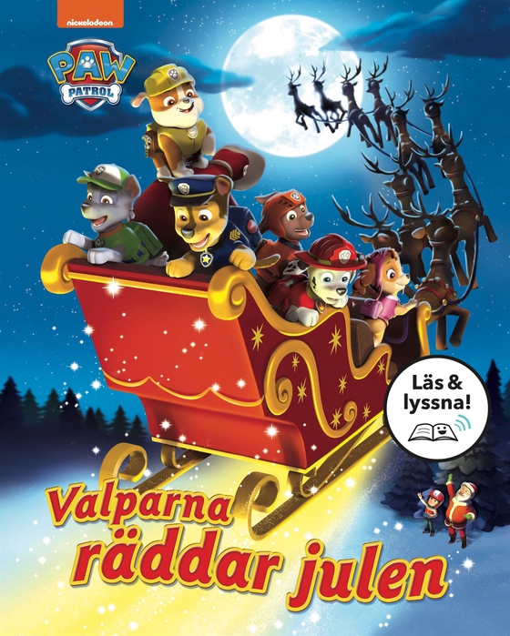 Paw Patrol: Valparna räddar julen (Läs & lyssna)