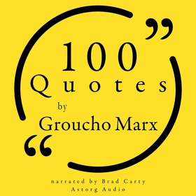 100 Quotes by Groucho Marx (ljudbok) av Groucho