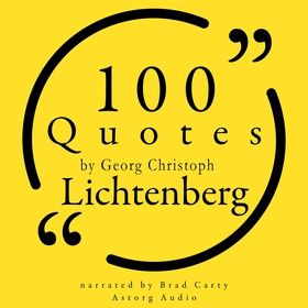 100 Quotes by Georg Christoph Lichtenberg (ljud