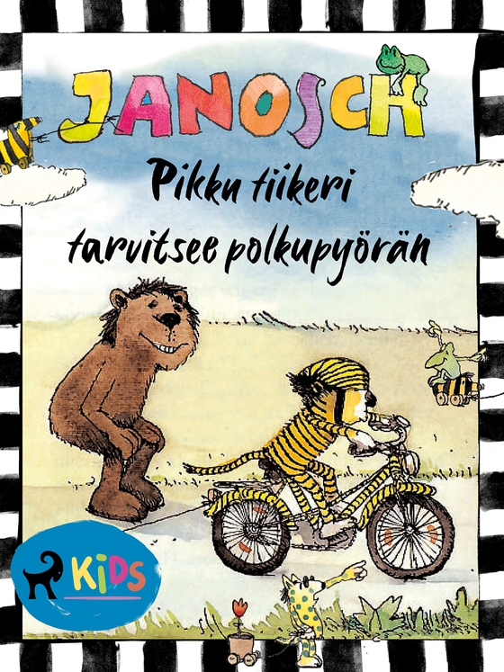 Pikku tiikeri tarvitsee polkupyörän