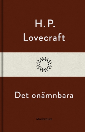 Det onämnbara (e-bok) av H. P. Lovecraft