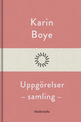 Uppgörelse: Novellsamling (e-bok) av Karin Boye
