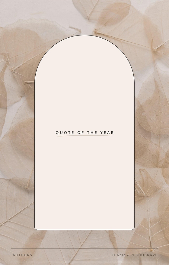 Q U O T E O F T H E Y E A R