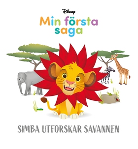 Min första saga - Simba utforskar savannen (e-b