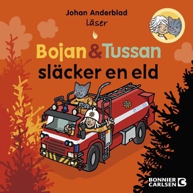 Bojan och Tussan släcker en eld (ljudbok) av Jo