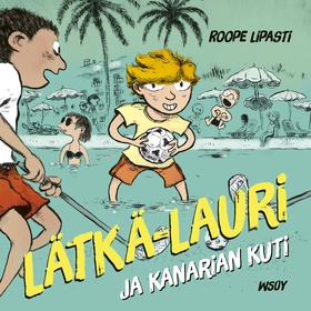 Lätkä-Lauri ja Kanarian kuti (ljudbok) av Roope