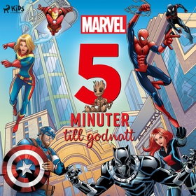 Marvel - 5 minuter till godnatt (ljudbok) av Ma