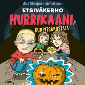 Etsiväkerho Hurrikaani ja kurpitsakostaja (ljud