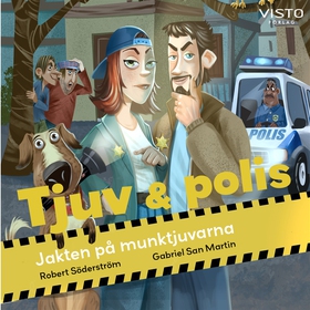 Tjuv och polis : Jakten på munktjuvarna (ljudbo