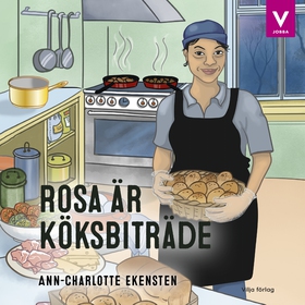 Rosa är köksbiträde (ljudbok) av Ann-Charlotte 